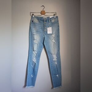KanCan Distressed Skinny Jeans NWT